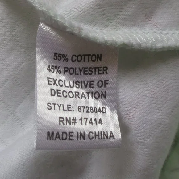 Miss Elaine Quilted Zip Front Robe M - Picture 5 of 6